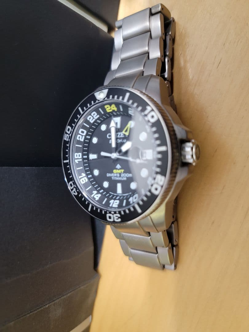 シチズン　プロマスター　ダイバー　GMT　チタン　最終値下げ