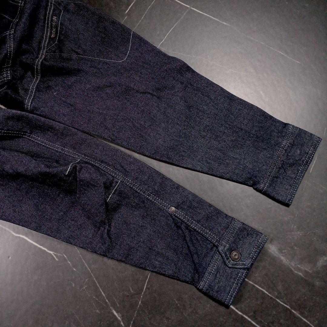 TS DESIGN 作業着 ストレッチデニム上下セット LL