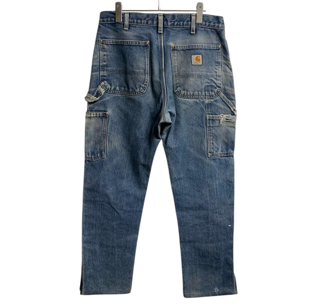Carhartt ダブルニーデニムペインターパンツ　USA fabric