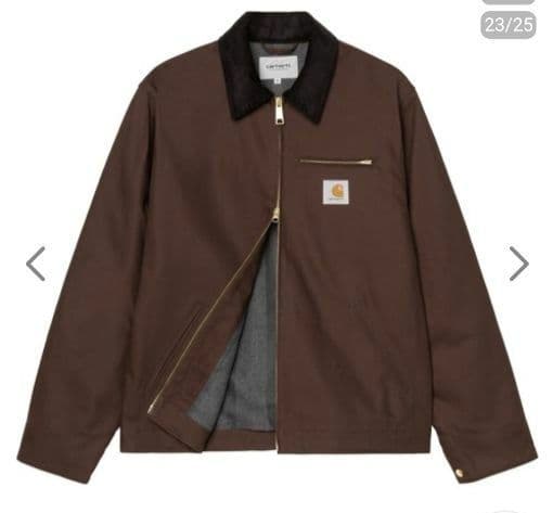 【美品】 カーハートWIP リジッド デトロイト ジャケット Lサイズ