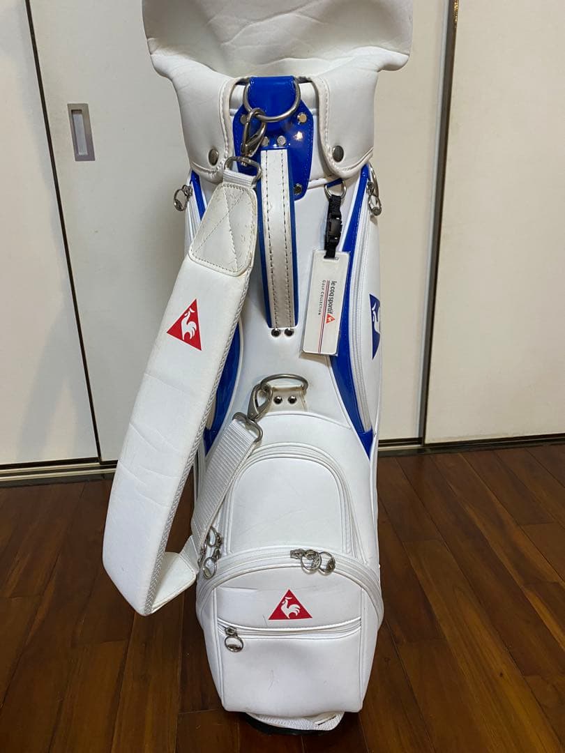 Le Coq Sportif キャディーバッグ ホワイト　レディース