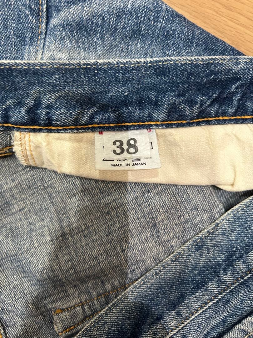 ウエアハウス LOT 1101２ND-HAND セコハン ジーンズ　w38