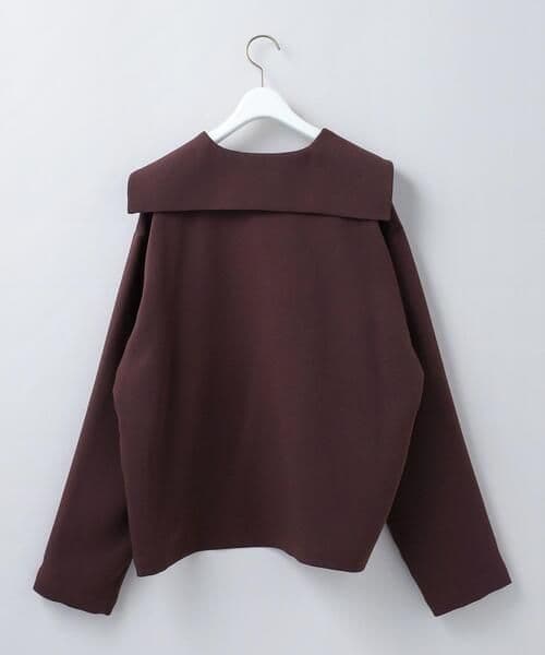 6(ROKU)ロクSAILOR COLLAR SHIRTセーラーカラーシャツ