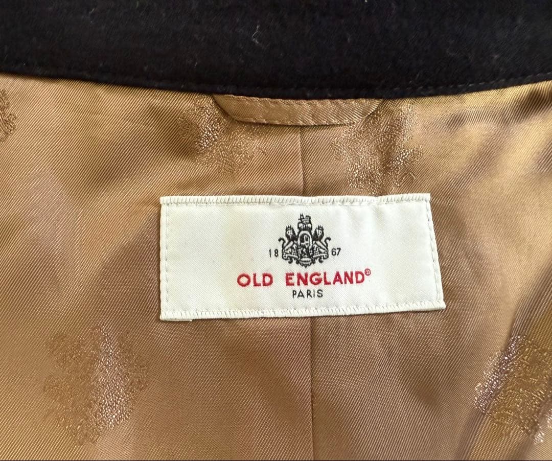 最高級ウール‼️OLD ENGLAND ウール ケープコート　ポンチョ　ジャケット