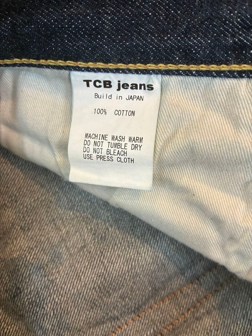 TCB jeans slim 50's TCB ジーンズ スリム50's w28