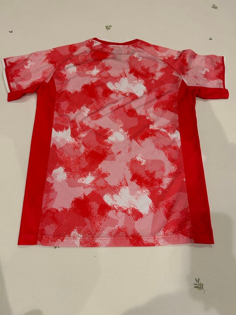 YONEX ソフトテニス　ゲームTシャツ 赤白