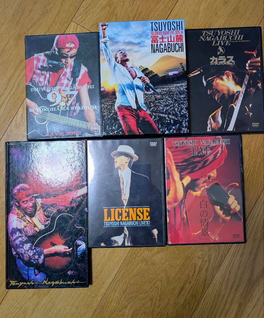 長渕 剛　DVD CD まとめ売り