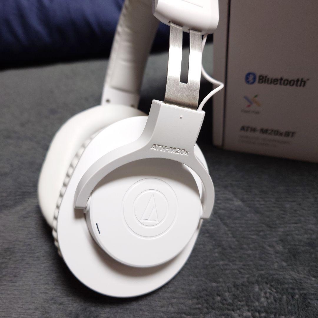 audio-technica ATH-M20xBT WH　ワイヤレスヘッドホン