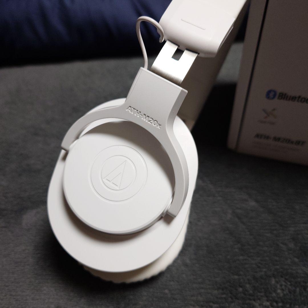 audio-technica ATH-M20xBT WH　ワイヤレスヘッドホン