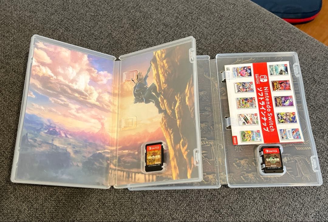 ゼルダの伝説 ティアーズオブザキングダム　ブレスオブザワイルド　セット
