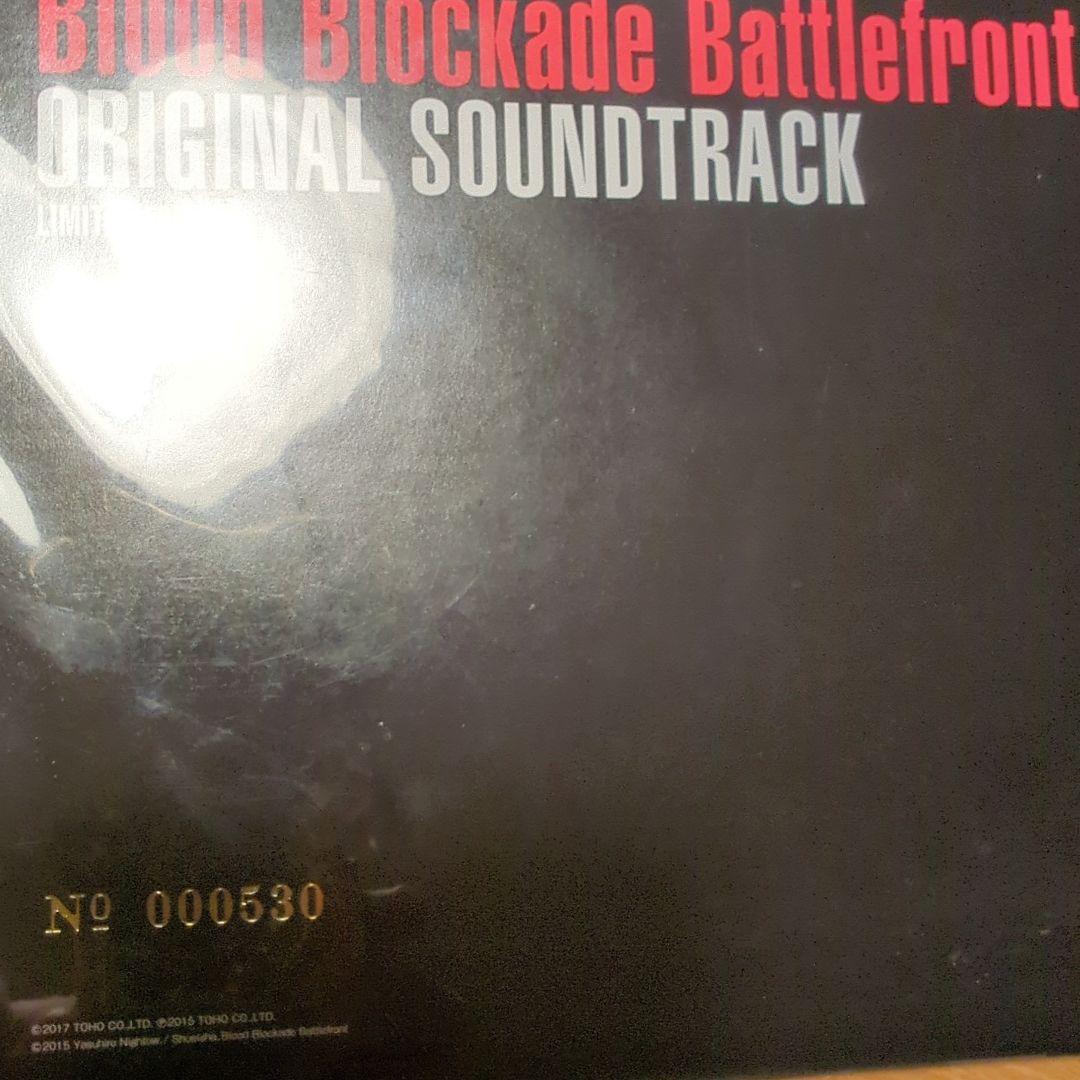 血界戦線サウンドトラック　レコード　新品