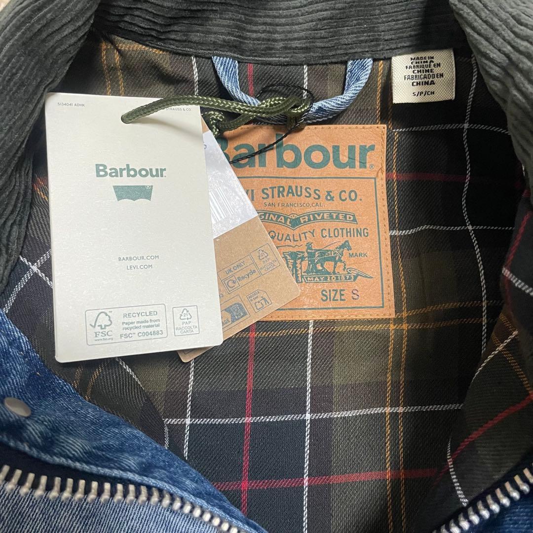 Levi's Barbourコラボ デニムジャケット