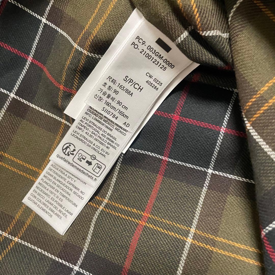Levi's Barbourコラボ デニムジャケット