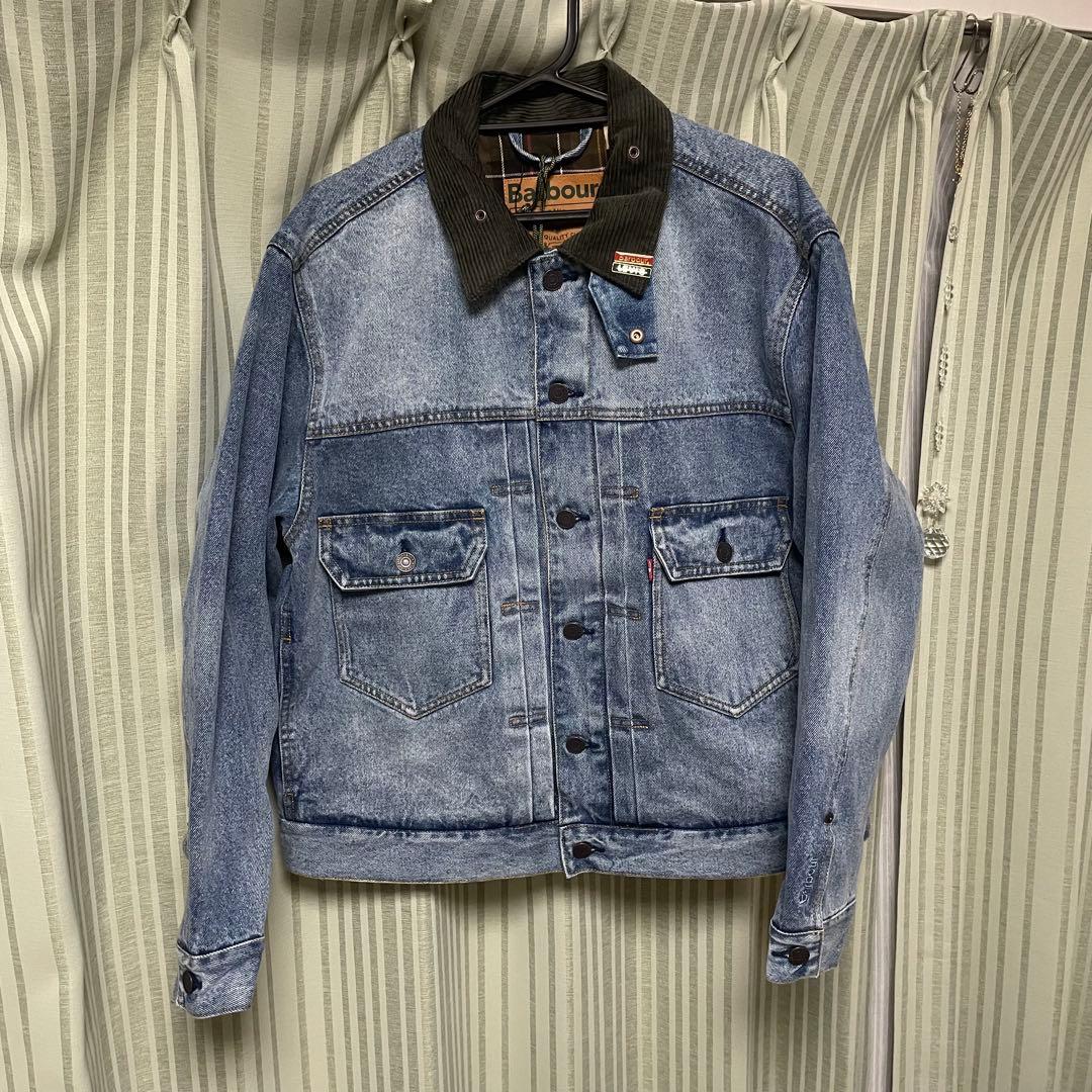 Levi's Barbourコラボ デニムジャケット