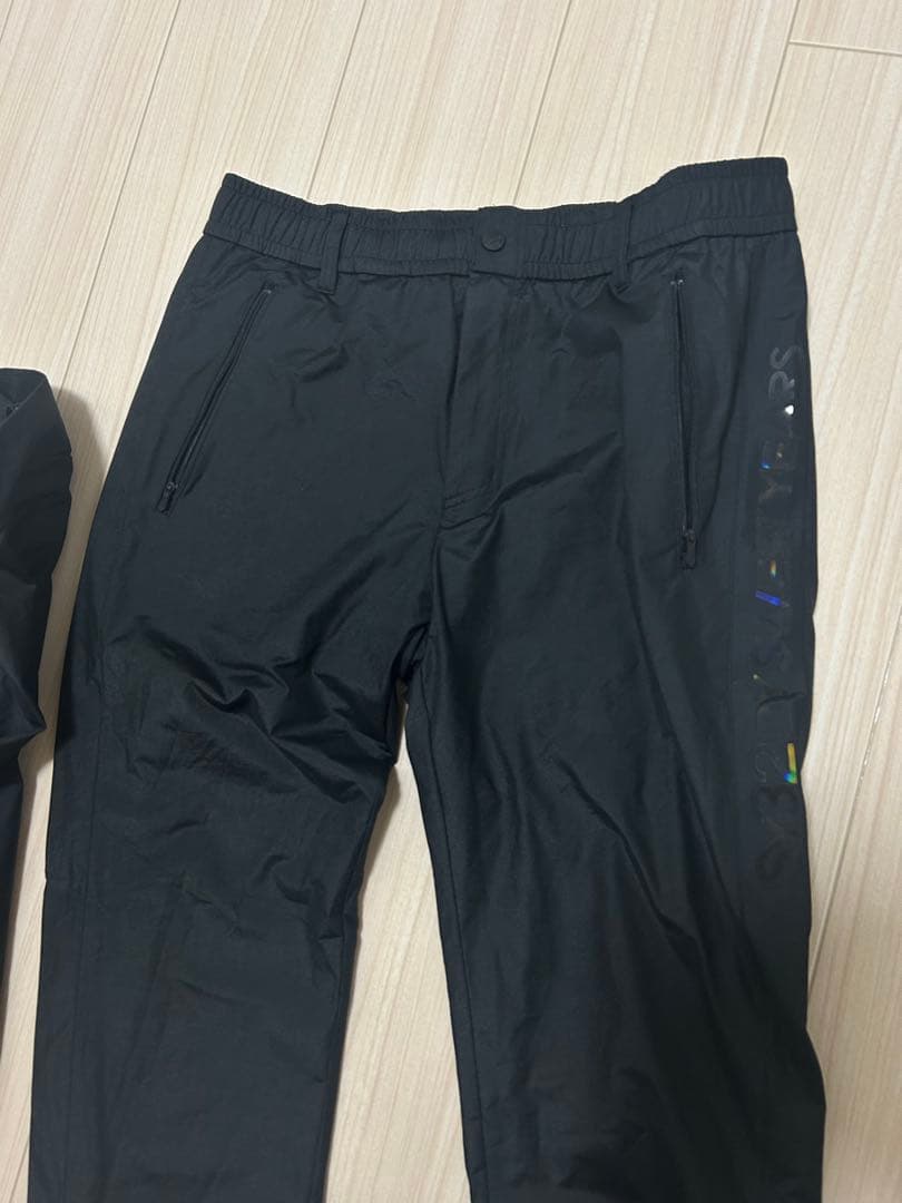 【美品】SY32 ゴルフ セットアップ 上下L 黒 定価52,000円