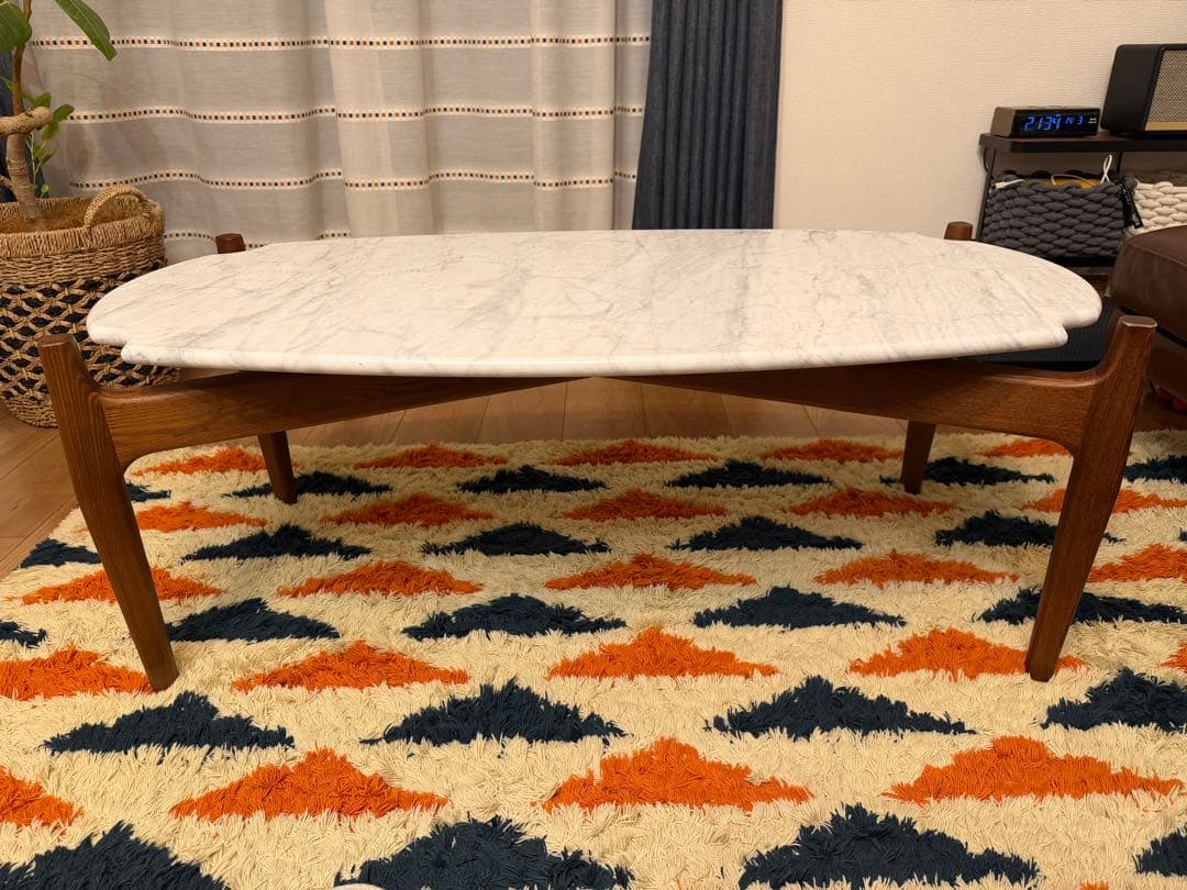 【送料込!!】ACME Furniture 大理石 ウィンダンコーヒーテーブル