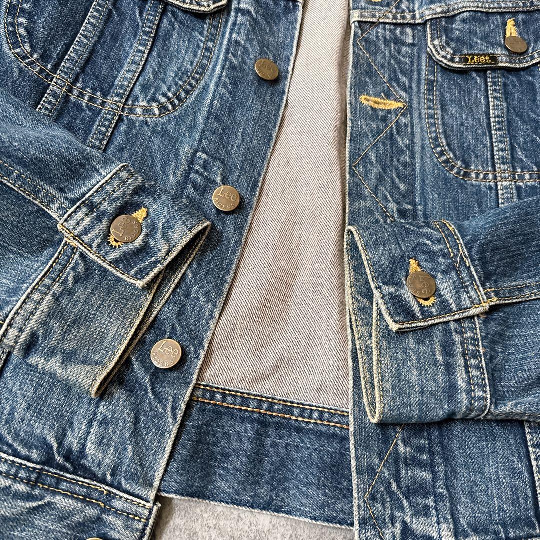90s Lee リー 0424 101J 復刻 デニムジャケット Ｌ