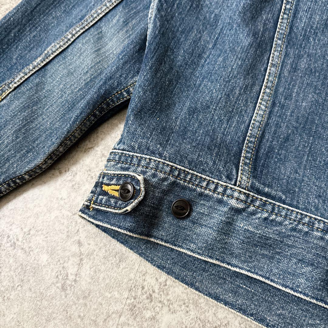 90s Lee リー 0424 101J 復刻 デニムジャケット Ｌ