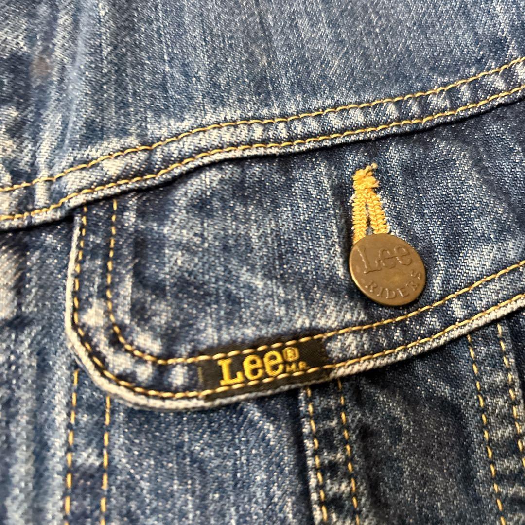 90s Lee リー 0424 101J 復刻 デニムジャケット Ｌ