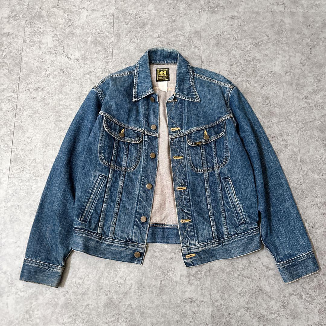 90s Lee リー 0424 101J 復刻 デニムジャケット Ｌ