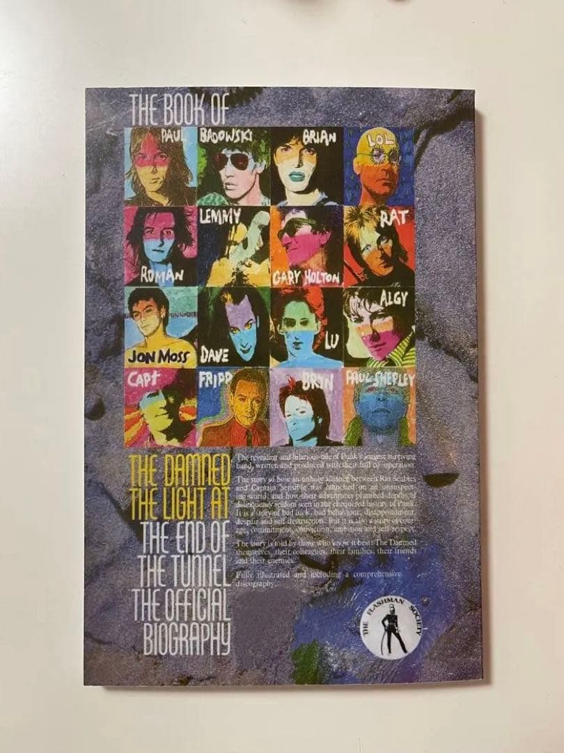 洋書 THE DAMNED THE OFFICIAL BIOGRAPHY