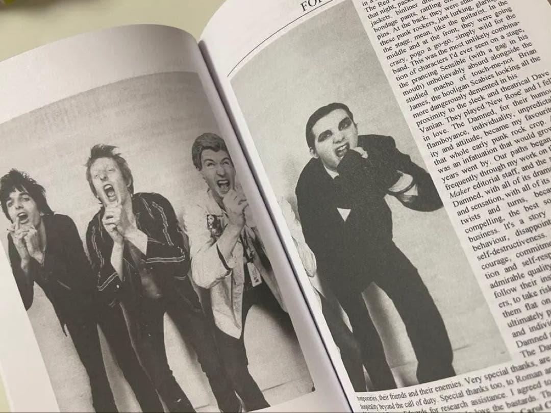 洋書 THE DAMNED THE OFFICIAL BIOGRAPHY