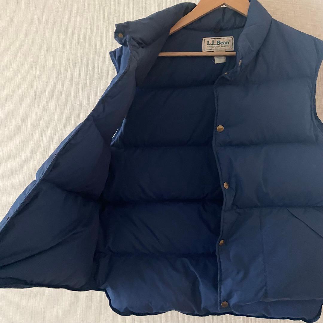 L.L.Bean ダウンベスト USA製 80s グースダウン L