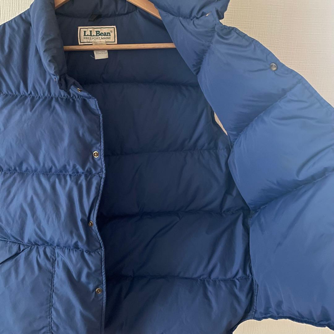 L.L.Bean ダウンベスト USA製 80s グースダウン L