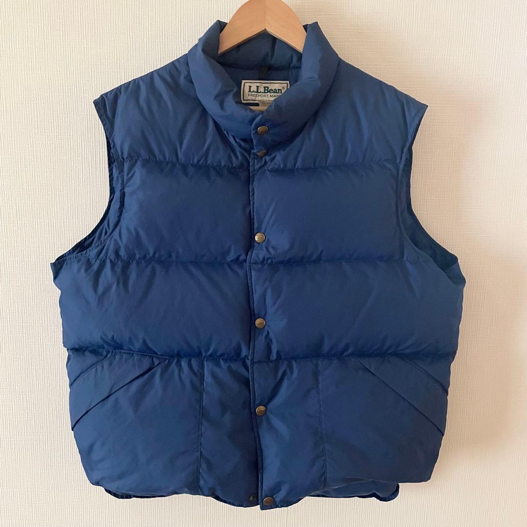 L.L.Bean ダウンベスト USA製 80s グースダウン L