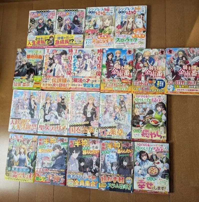 ライトノベルファンタジー小説38冊まとめ売り！