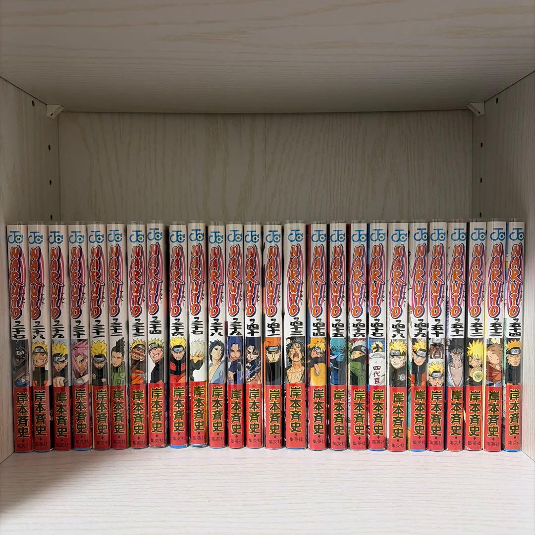 NARUTO 全巻初版セット（35.42巻抜け）