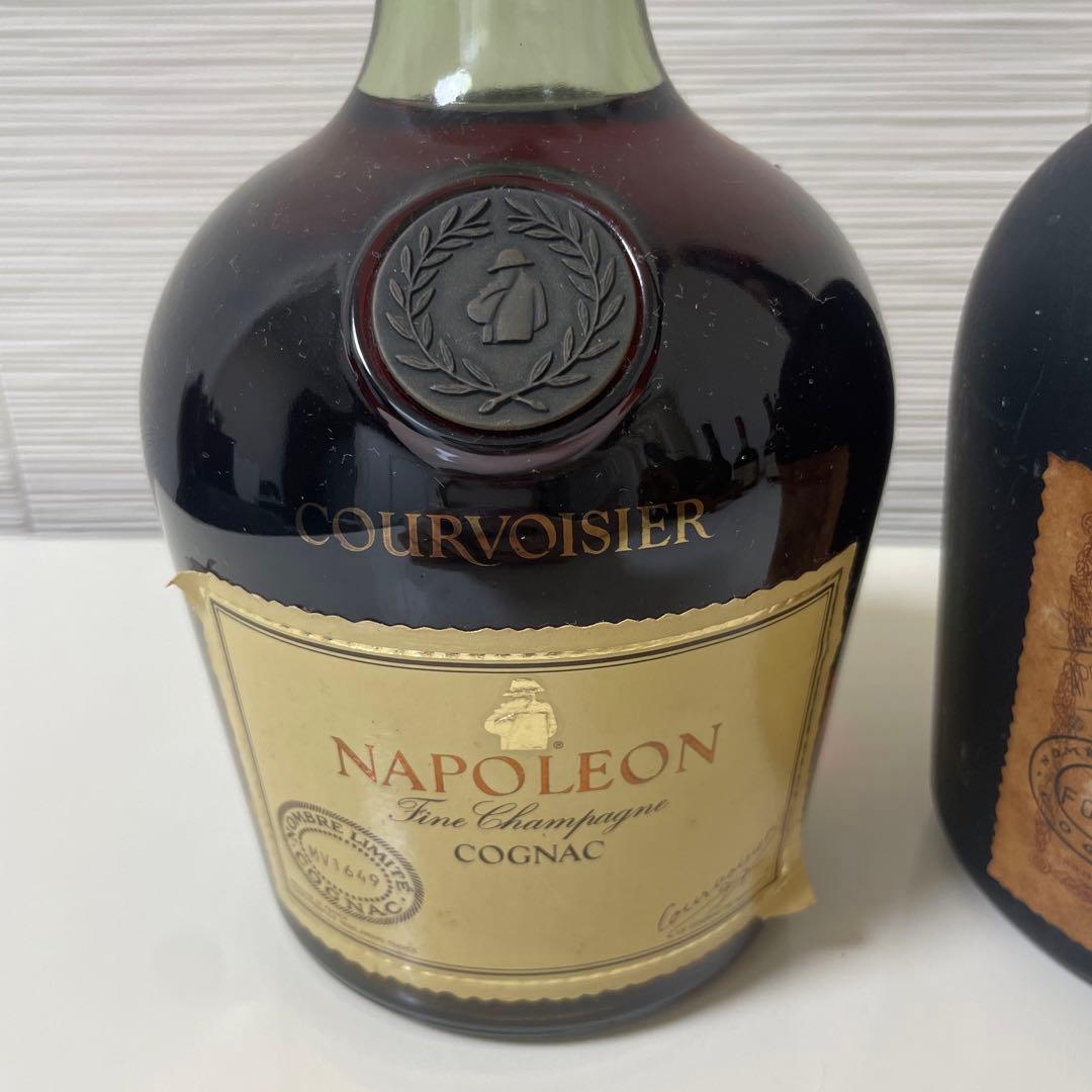 未開封 Courvoisier NAPOLEON COGNAC 2本セット