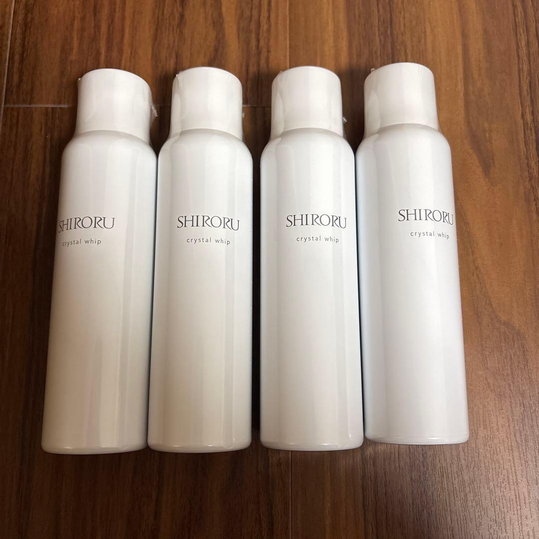 SHIRORU クリスタルホイップ120g 4本セット