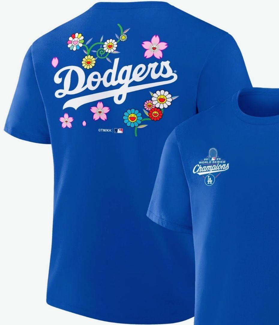 ドジャース 2025ワールドシリーズ優勝 村上隆コラボTシャツＬサイズ