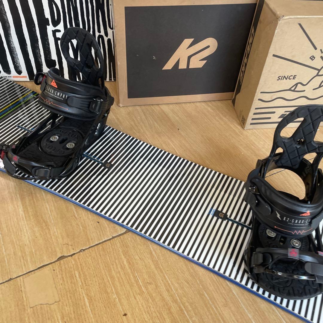 BURTON×K2　バートン　スノーボード　シャーロック160　バインディング付
