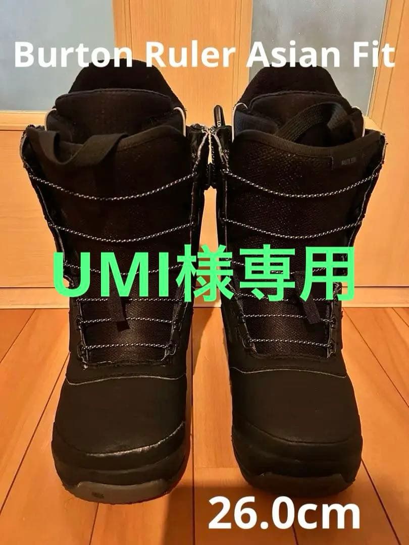 スノーボード Burton Ruler Asian Fit 26.0