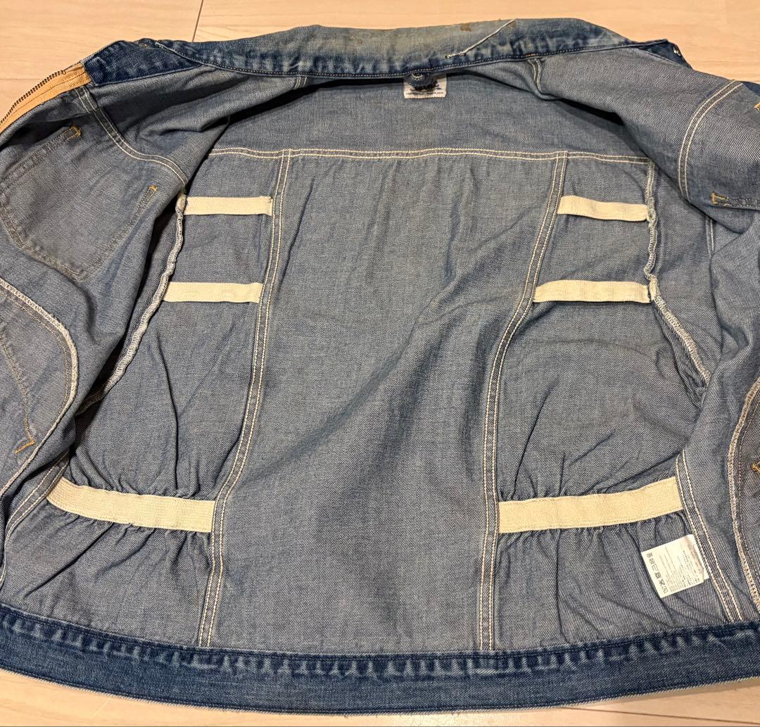 セントマイケル26SS新作DENIM JACKET L極美品デニムジャケット