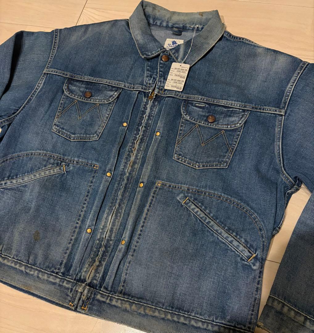 セントマイケル26SS新作DENIM JACKET L極美品デニムジャケット