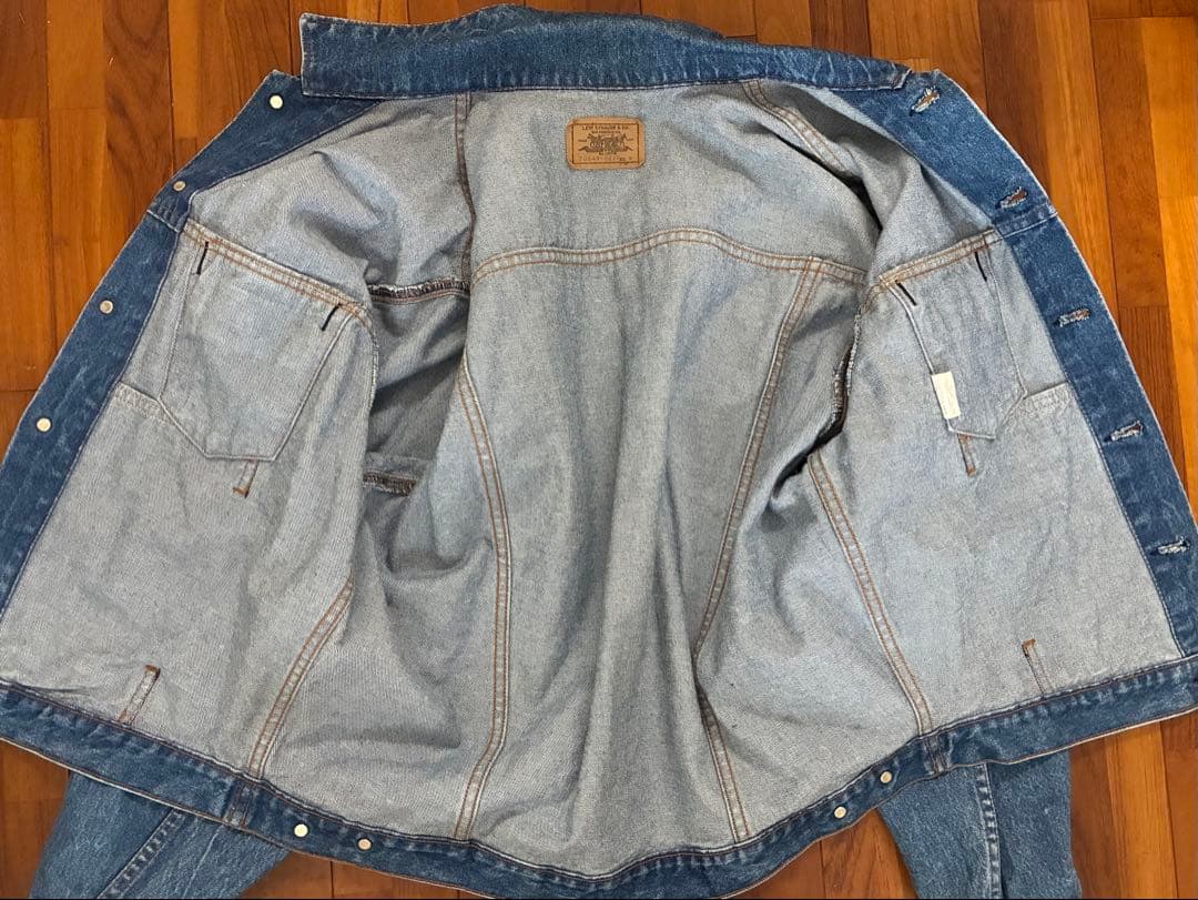 【80s Levi’s】日本製 70649-2017 デニムトラッカージャケット