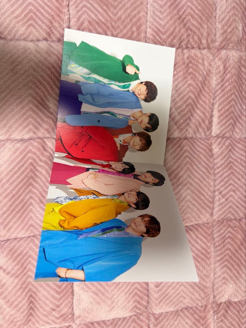 なにわ男子 1stアルバム 初回限定盤 缶バッチ ポスター 写真集 長尾うちわ