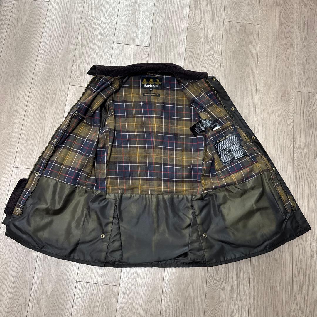 Barbour バブアー　Ashby Wax Jacket XS オリーブ