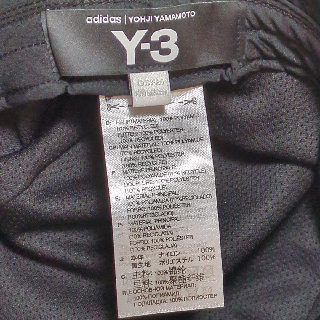 【美品】Y-3　バケットハット　ブラック　ナイロン　アディダス