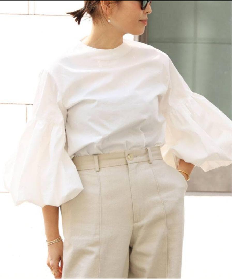 【新品】Deuxieme Classe CELERI パフスリーブ シャツ