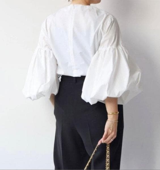 【新品】Deuxieme Classe CELERI パフスリーブ シャツ