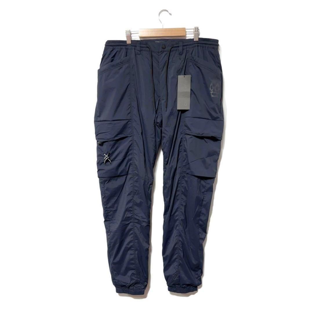 ラッセルノ ゴルフ コンバットポケット ナイロン ロングパンツ ネイビー 2XL