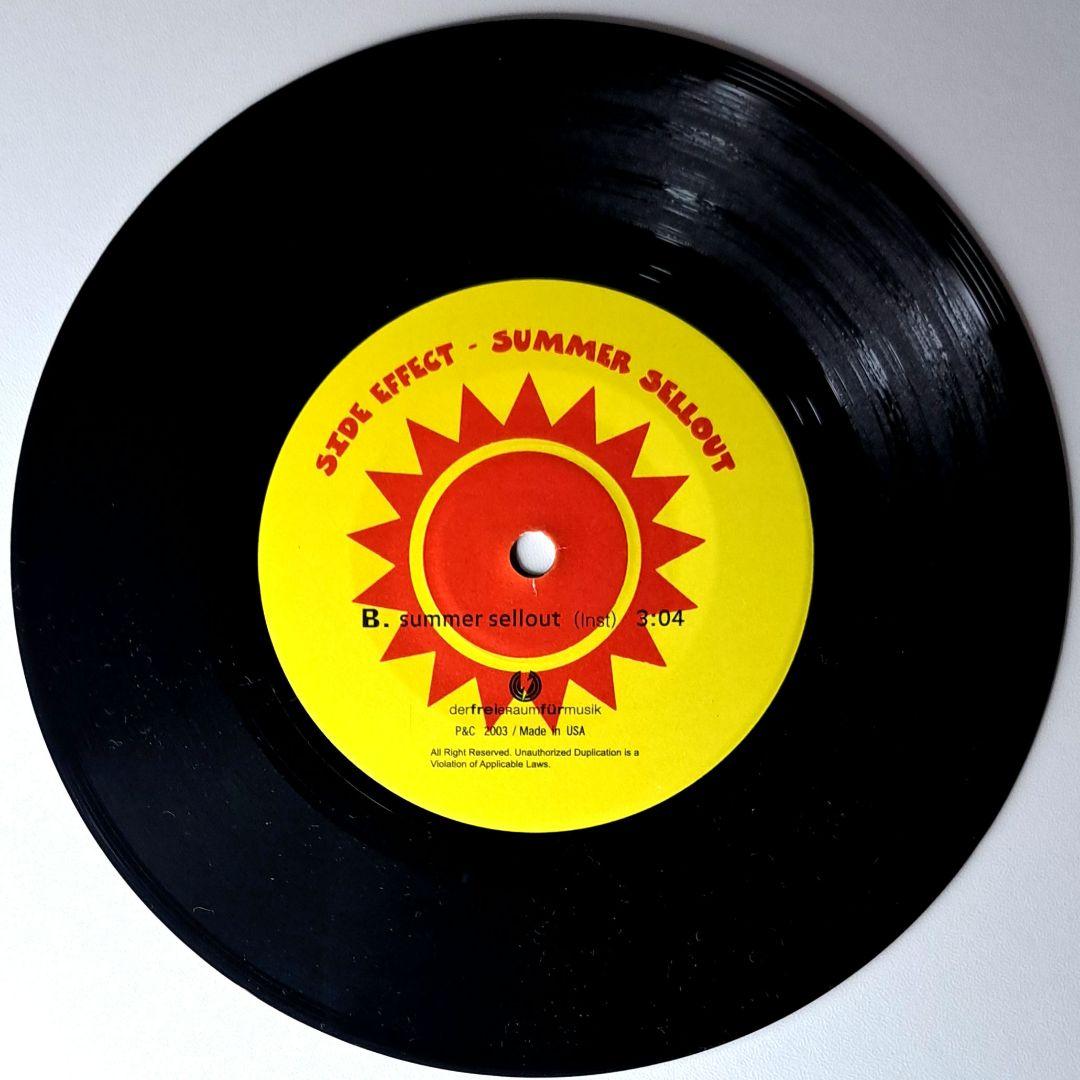 Side Effect　Summer Sellout　レコード　EP　7インチ