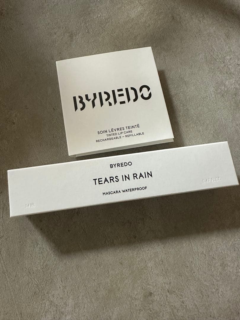 【新品未使用】BYREDO TEARS IN RAIN WPマスカラ