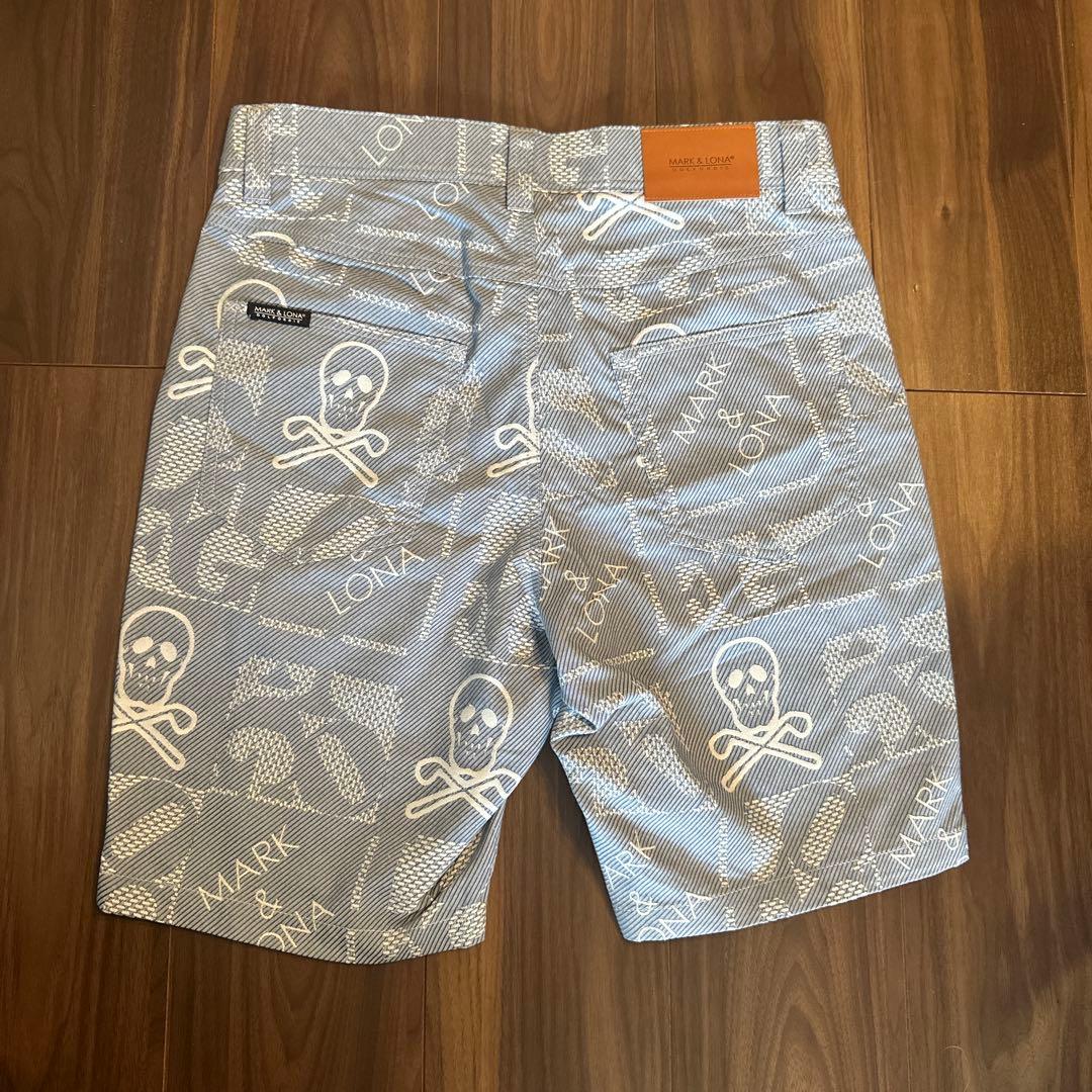 【新品】MARK & LONA スカル柄パンツ