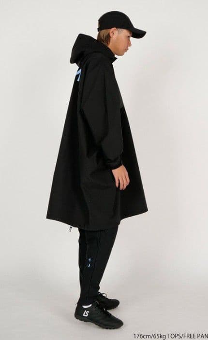 LUZeSOMBRA　TWM　ライトテックポンチョ　ブラック　収納袋付　美品