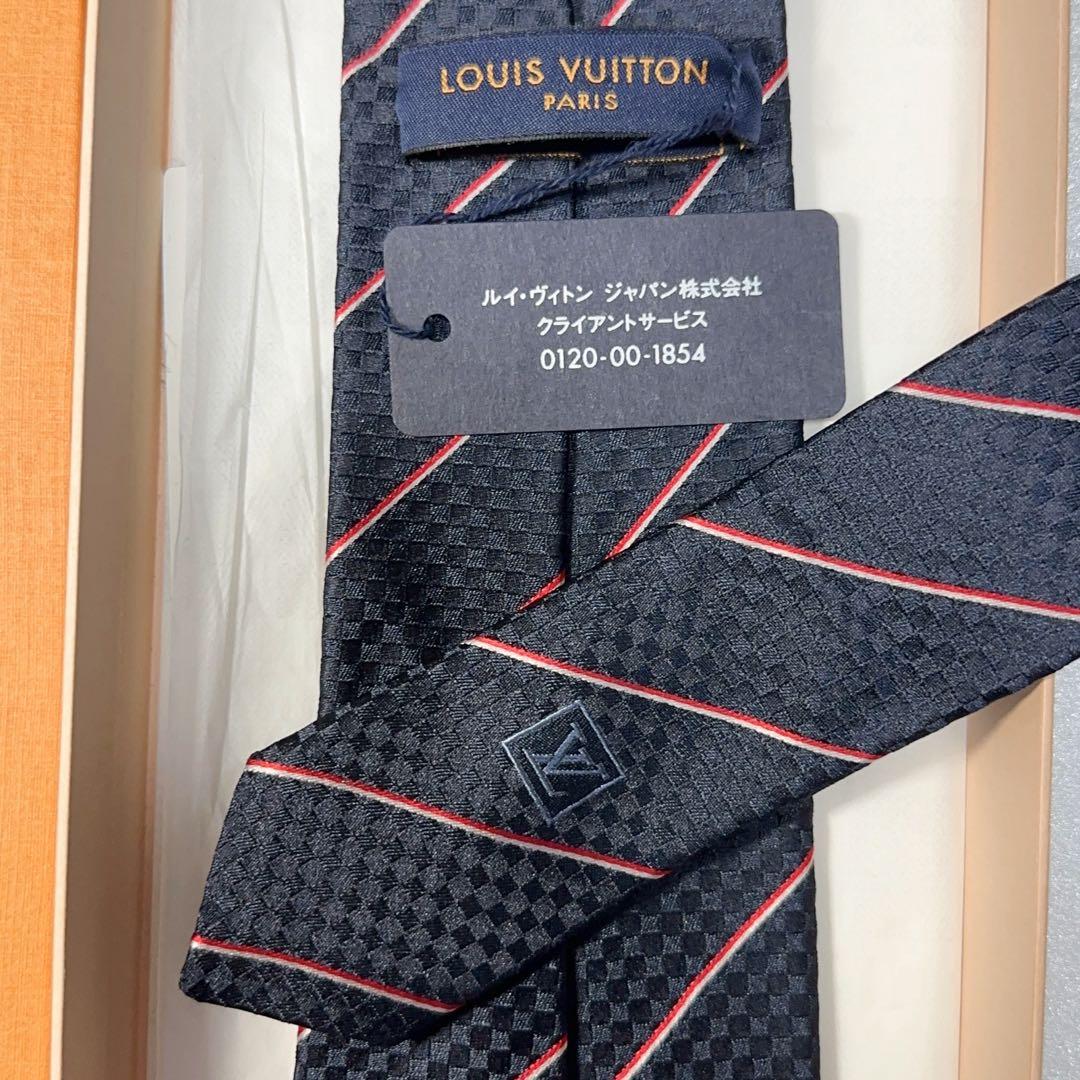 【新品未使用】LOUIS VUITTON ルイヴィトン ネクタイ ダミエ